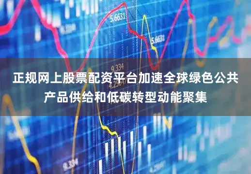 正规网上股票配资平台加速全球绿色公共产品供给和低碳转型动能聚集